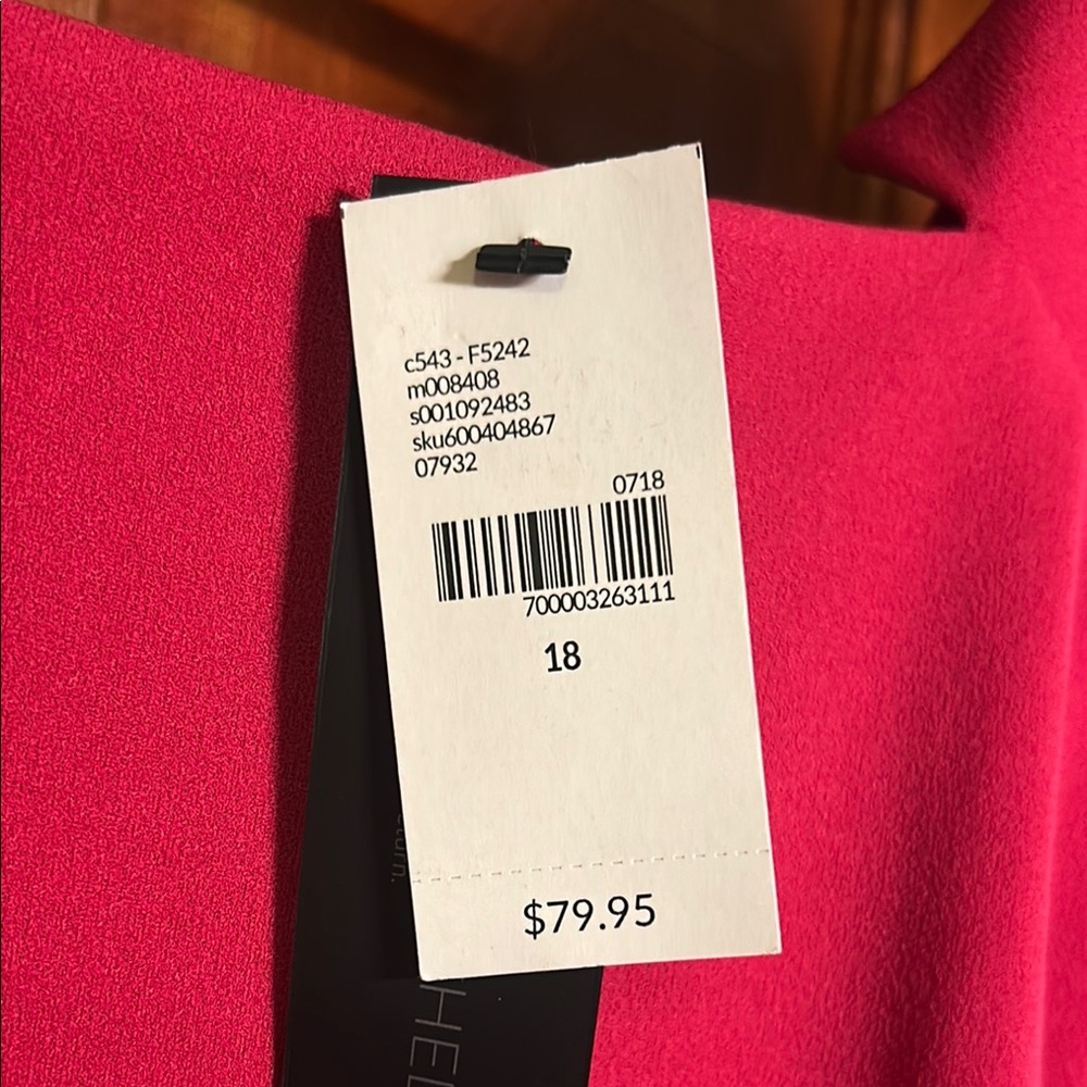 Lane Bryant Vibrant Pink Dress